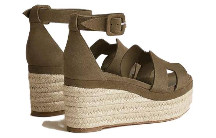 Purchase (W) HERMES Elda 凉鞋 '深绿色' H222136Z-1R