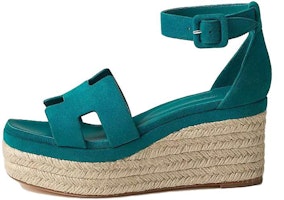 (Women) HERMES Elda Sandal 'Green' H222136Z-ED (Women) HERMES Elda Sandal 'Green' H222136Z-ED
