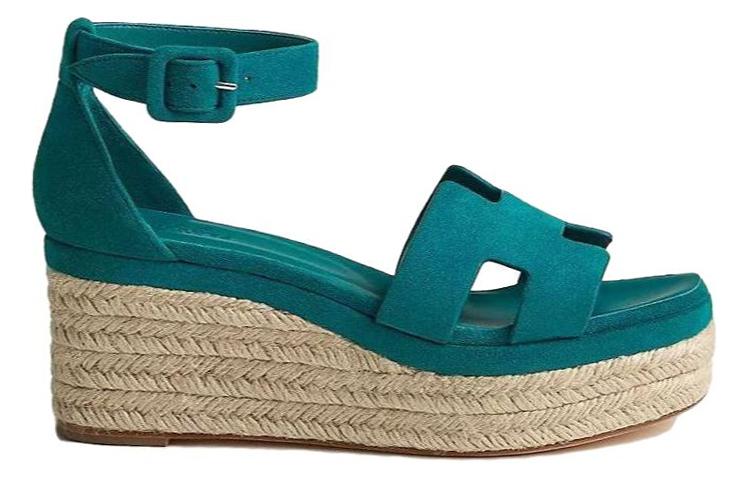 Order (W) HERMES Elda Sandal 'Hijau' H222136Z-ED