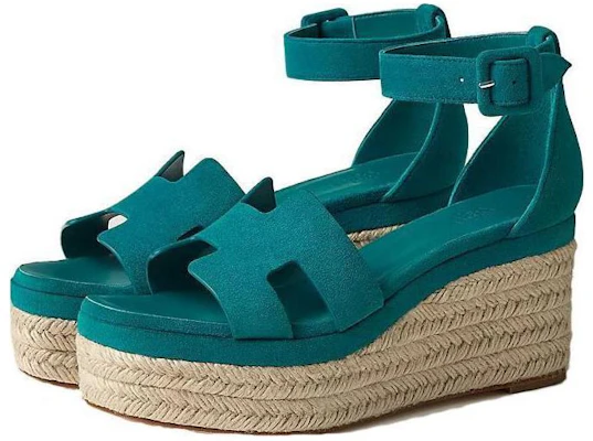 (W) HERMES Elda Sandal 'Hijau' H222136Z-ED Lookbook (W) HERMES Elda Sandal 'Hijau' H222136Z-ED