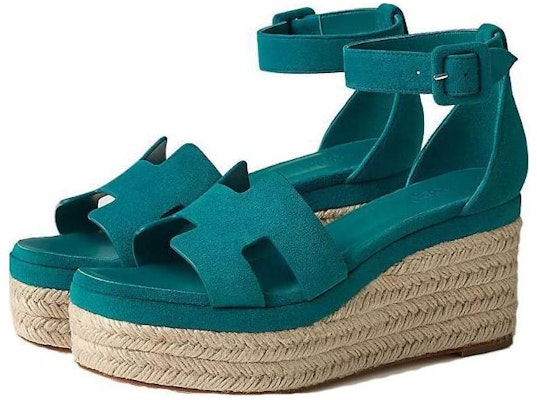 (W) HERMES Elda Sandal 'Hijau' H222136Z-ED Lookbook (W) HERMES Elda Sandal 'Hijau' H222136Z-ED