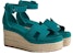 (W) HERMES Elda Sandal 'Hijau' H222136Z-ED