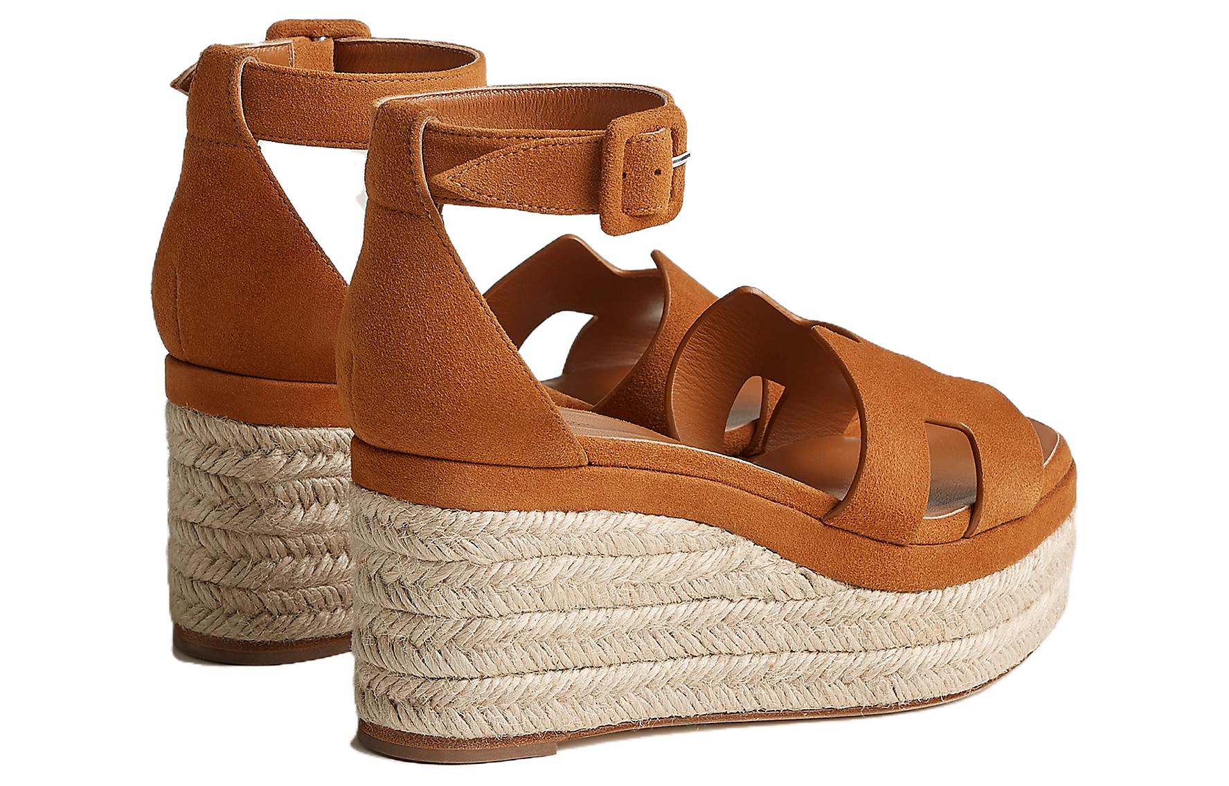 Purchase (W) Sandal HERMES Elda 'Kuning' H222136Z-A3