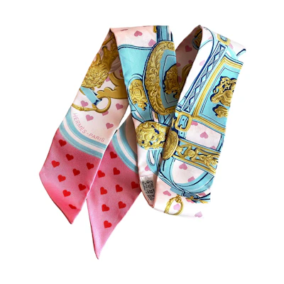 (Women) HERMES Elegant Luxury Pink Silk Scarf for Women H063132S-10