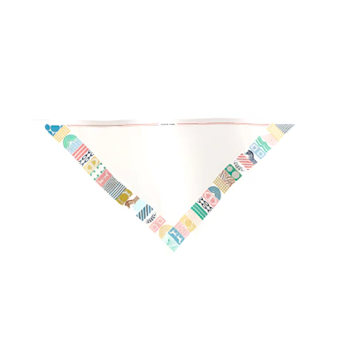 (Women) HERMES Embroidered Silk Scarf White H884127Sv01