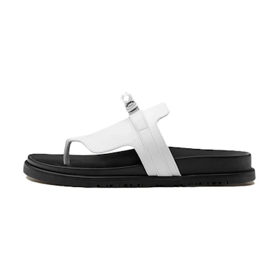 (W) HERMES Empire 'Calfskin Monochrome'
