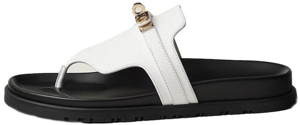 (Women) HERMES Empire Slides 'White H' H232116-Z90 Buy (Women) HERMES Empire Slides 'White H' H232116-Z90