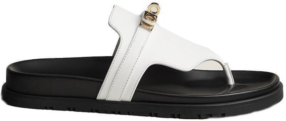 (Women) HERMES Empire Slides 'White H' H232116-Z90 Order (Women) HERMES Empire Slides 'White H' H232116-Z90