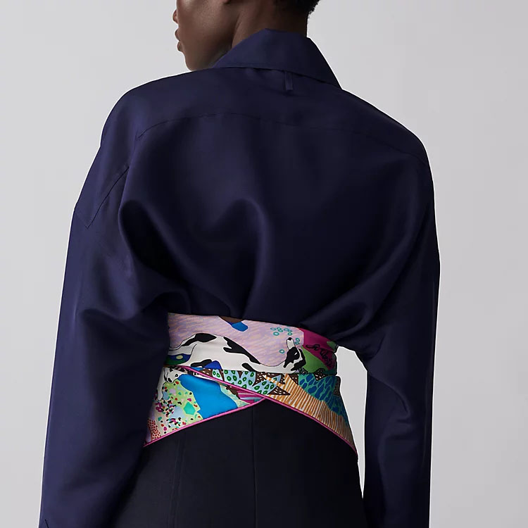 (Women) HERMES En Liberte Luxury Fashion Silk Scarf for Women - Multicolor. 003911S-01 圖 3