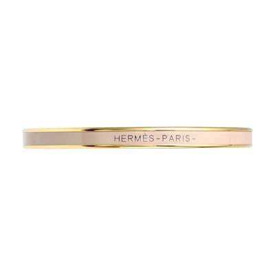 (Women) HERMES Enamel Bracelet for Women - Fashionable and Minimalist Design. H240001F 1965