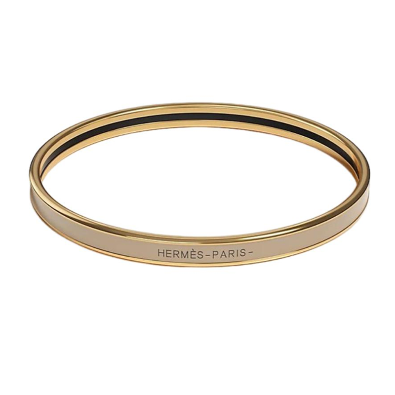 Purchase (W) Gelang Enamel Wanita HERMES - Rekaan Minimalis & Bergaya. H240001F 1965