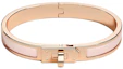 Order (W) エルメス エナメル ローズゴールド プレート ブレスレット 女性用 - 無地デザイン H200004FO1ZPM