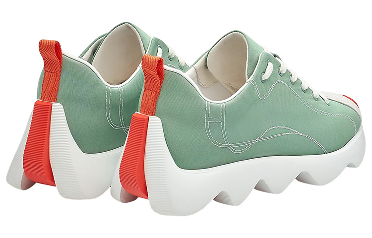Shop (W) HERMES Envol Low ''Grün Weiß'' H221169Z-6A