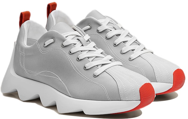 (Women) HERMES Envol Low 'Grey White' H221169Z-G1 Lookbook (Women) HERMES Envol Low 'Grey White' H221169Z-G1