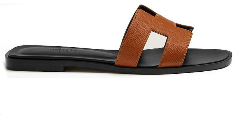 (Women) HERMES Epsom Heritage Sandals 'Brown Leather' H222099Z-A3 Order (Women) HERMES Epsom Heritage Sandals 'Brown Leather' H222099Z-A3