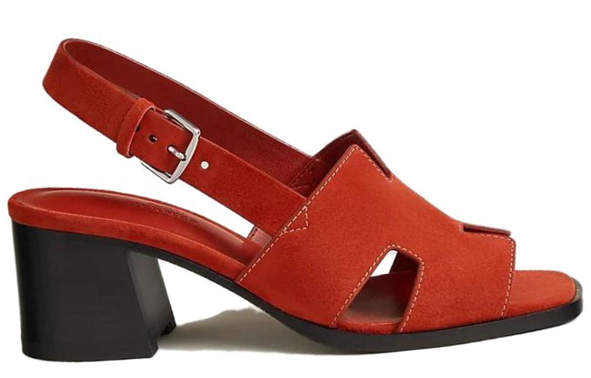 (W) HERMES Eris Sandal 'Orange Pudding' 圖 2