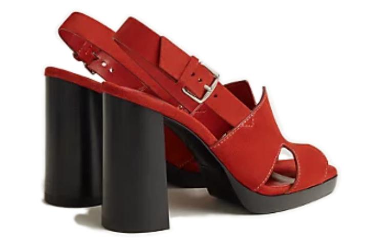 (W) HERMES Eris Sandal 'Orange Pudding' 圖 4