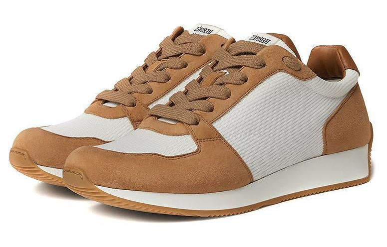 Lookbook HERMES愛馬仕 Escape 山羊皮運動 低幫 生活休閒鞋 女款 白米