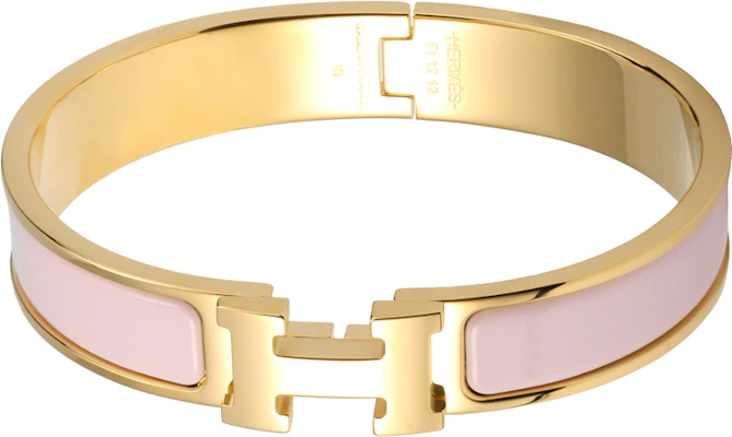 (Women) HERMES Escaping Princess Silver Bow Bracelet Gold Pink Jewelry H700001F1ZPM Order (Women) HERMES Escaping Princess Silver Bow Bracelet Gold Pink Jewelry H700001F1ZPM