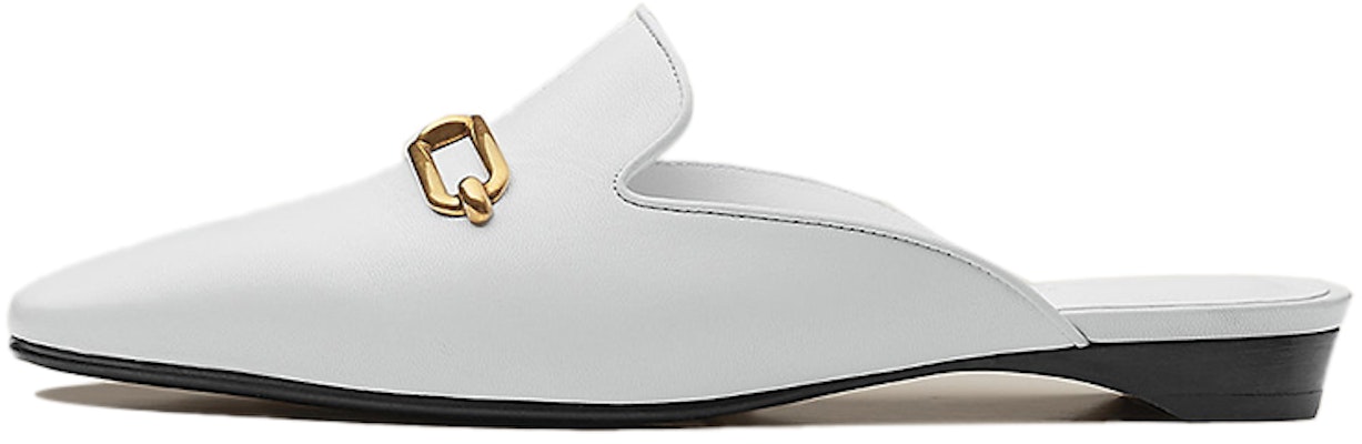 (Women) HERMES Esmee 'White Goat Leather Mule' H221156Z-90 Buy (Women) HERMES Esmee 'White Goat Leather Mule' H221156Z-90