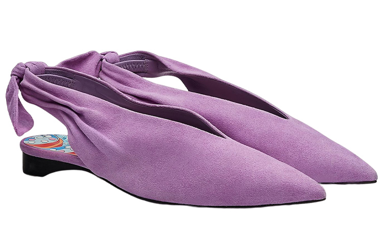 (W) HERMES Eva 'Purple Suede' 圖 2