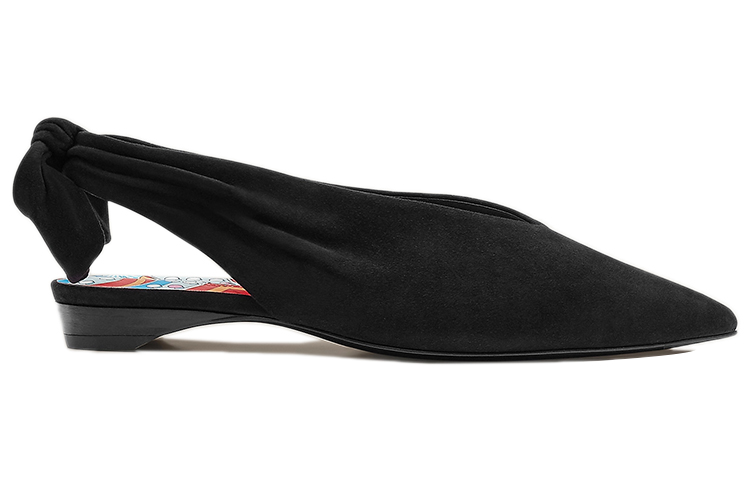 (W) HERMES Eva Flat 'Black Goat Leather' 圖 2