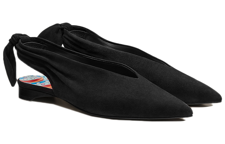 (W) HERMES Eva Flat 'Black Goat Leather' 圖 3