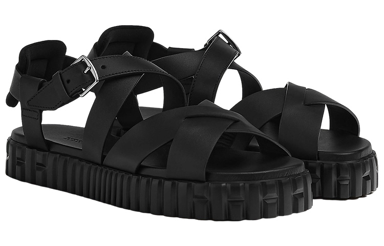 Lookbook (W) HERMES Sandal Everest 'Hitam' H221031Z-01