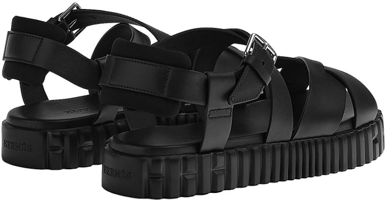 (W) HERMES Sandal Everest 'Hitam' H221031Z-01 Shop (W) HERMES Sandal Everest 'Hitam' H221031Z-01