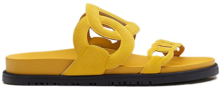 HERMES愛馬仕 Extra山羊皮 功能風格 時尚涼鞋 女款 砂礫黃 Order HERMES愛馬仕 Extra山羊皮 功能風格 時尚涼鞋 女款 砂礫黃