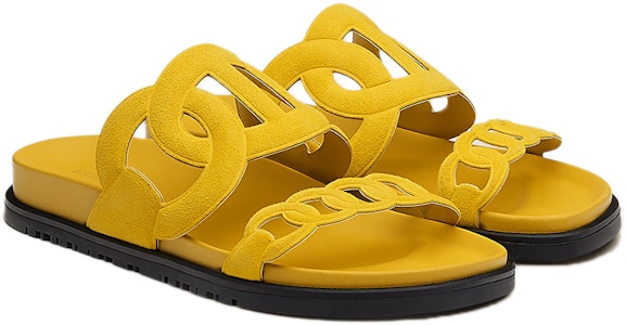 HERMES愛馬仕 Extra山羊皮 功能風格 時尚涼鞋 女款 砂礫黃 Shop HERMES愛馬仕 Extra山羊皮 功能風格 時尚涼鞋 女款 砂礫黃