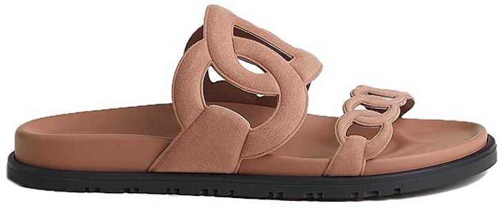 (W) エルメス エクストラ ピンク オープン トゥ フラット サンダル H222301Z-VE Order (W) エルメス エクストラ ピンク オープン トゥ フラット サンダル H222301Z-VE