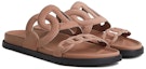 Lookbook (Women) HERMES Extra 'Pink Open-Toe Flat Sandal' H222301Z-VE