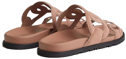 (W) 爱马仕 粉色露趾平底凉鞋 H222301Z-VE Shop (W) 爱马仕 粉色露趾平底凉鞋 H222301Z-VE