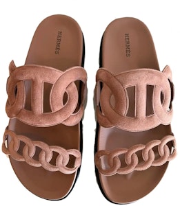 (W) エルメス エクストラ ピンク オープン トゥ フラット サンダル H222301Z-VE Purchase (W) エルメス エクストラ ピンク オープン トゥ フラット サンダル H222301Z-VE