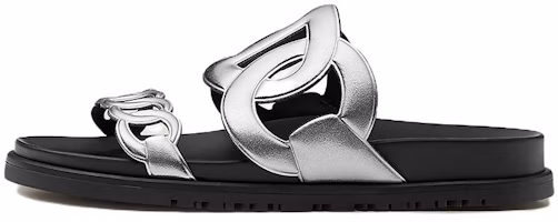 (Women) HERMES Extra Goat Leather 'Black Silver' H221148Z-52 (Women) HERMES Extra Goat Leather 'Black Silver' H221148Z-52