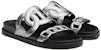 (W) HERMES Kulit Kambing Extra 'Hitam Perak' H221148Z-52