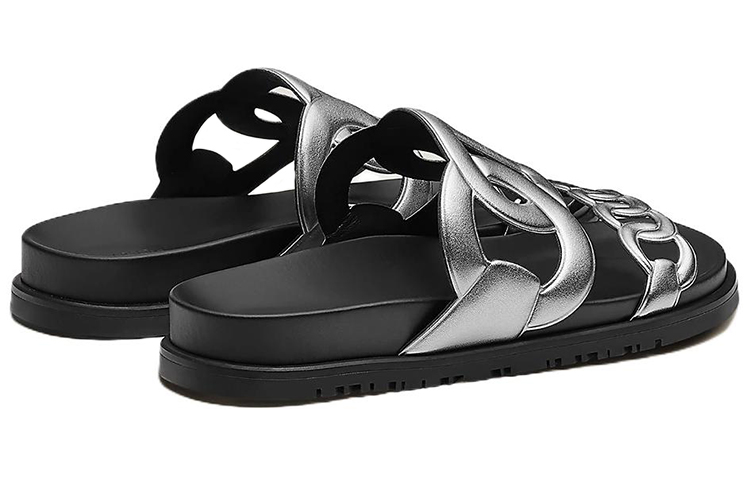 Shop (W) HERMES Kulit Kambing Extra 'Hitam Perak' H221148Z-52