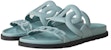 (W) HERMES Kulit Rata Slip-On 'Biru Fesyen' H222302Z-6A