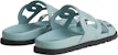 (W) HERMES Kulit Rata Slip-On 'Biru Fesyen' H222302Z-6A