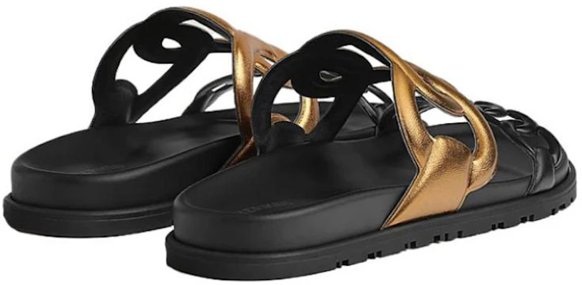 (W) HERMES Chanclas de Cuero Extra 'Negro' H222153Z-D0 Purchase (W) HERMES Chanclas de Cuero Extra 'Negro' H222153Z-D0