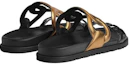 Purchase (W) HERMES Chanclas de Cuero Extra 'Negro' H222153Z-D0
