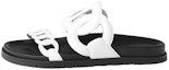 Buy (W) HERMES Slip-On Kulit 'Hitam dan Putih' H222302Z-90