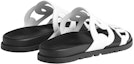 Lookbook (W) HERMES Slip-On Kulit 'Hitam dan Putih' H222302Z-90