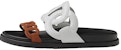 (Women) HERMES Extra Leather Slip-On 'White Brown' H222152Z-90