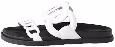 (Women) HERMES Extra Leather Slip-On 'Black and White' H222302Z-90 (Women) HERMES Extra Leather Slip-On 'Black and White' H222302Z-90