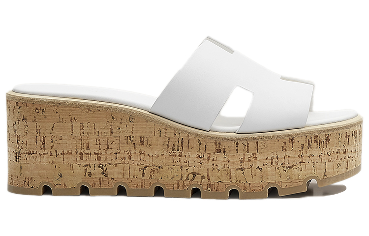 Order HERMÈS 愛馬仕 Eze 30 小牛皮涼鞋 女款 白