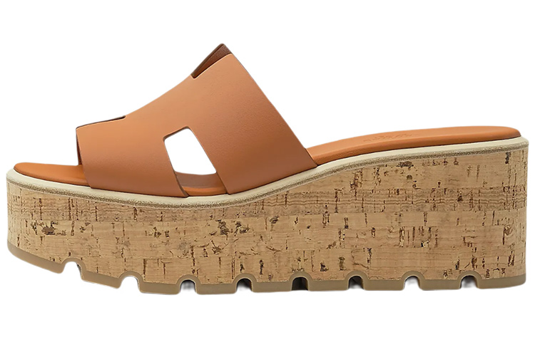 (Women) HERMES Eze 30 Sandal 'Brown' H221026Z-1V