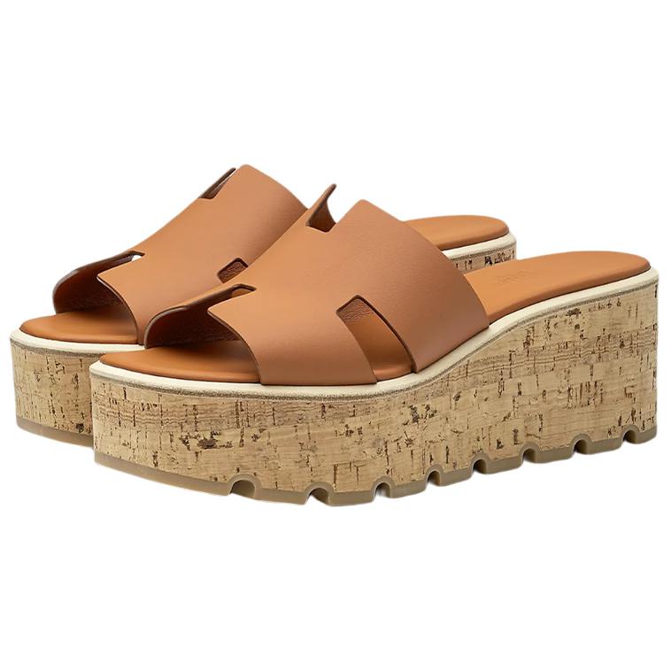Lookbook (W) HERMES Eze 30 Sandal 'Coklat' H221026Z-1V