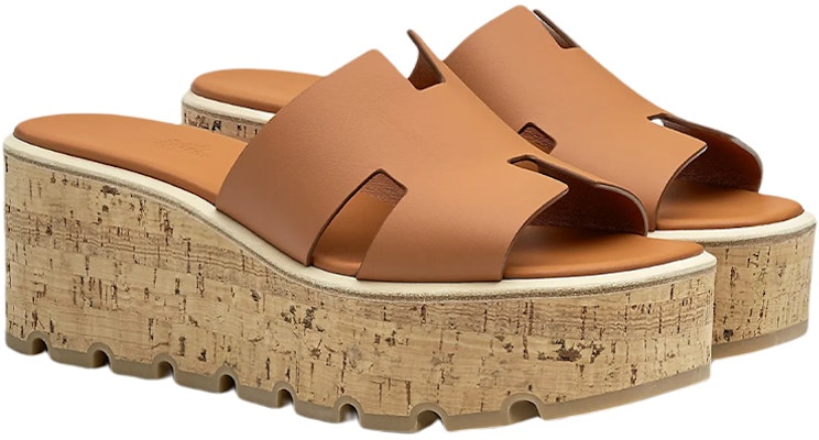 (W) HERMES Eze 30 Sandal 'Coklat' H221026Z-1V Shop (W) HERMES Eze 30 Sandal 'Coklat' H221026Z-1V